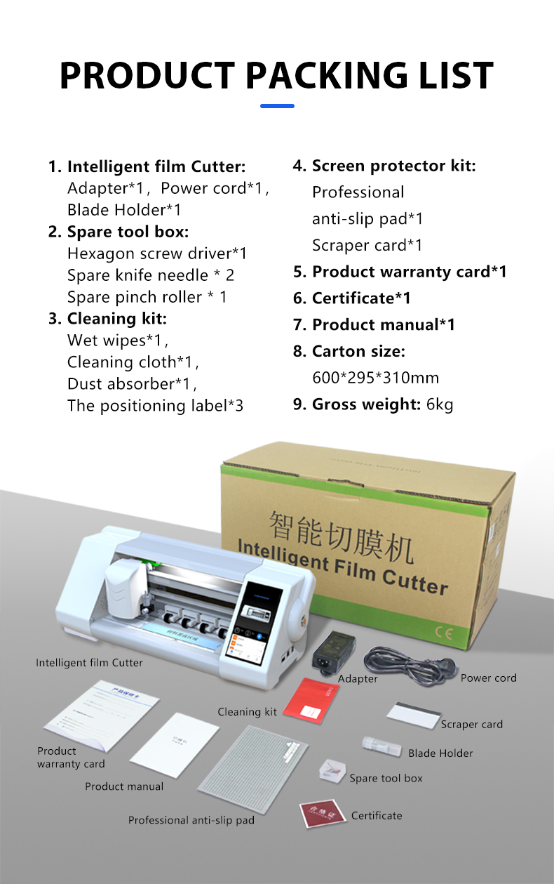 China Multifunctional Intelligent TPU Film Cutting Machine China